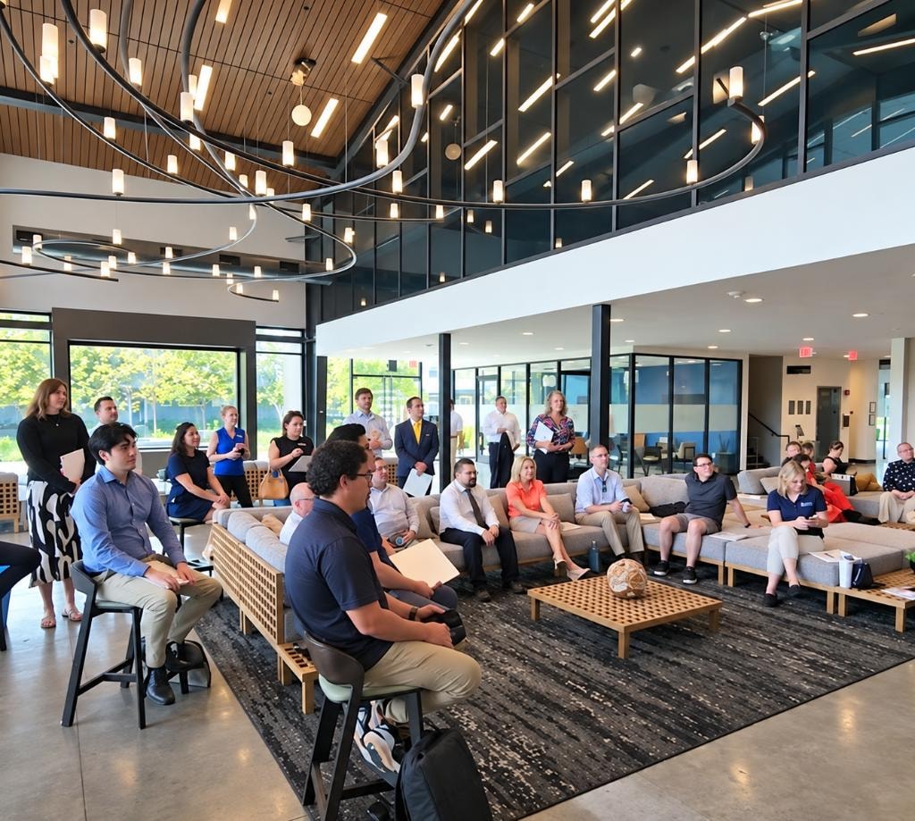 Policymakers, staff, and participants gathered for an Academy educational session